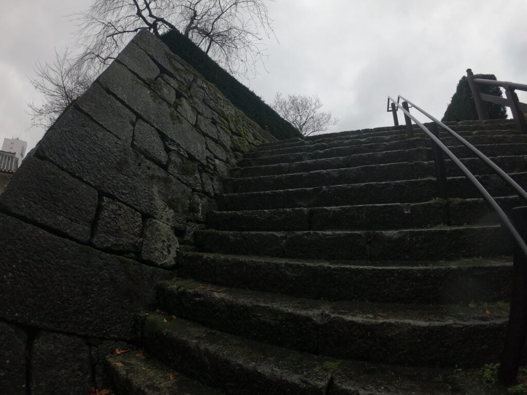 石階段の写真