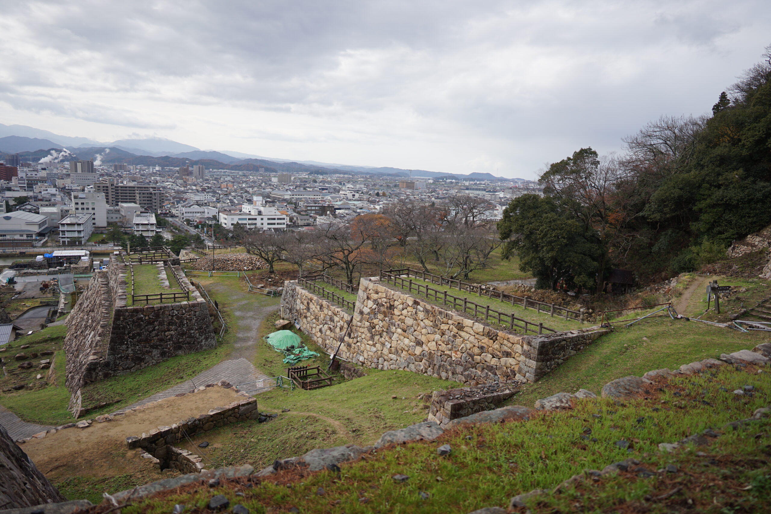 鳥取城の写真